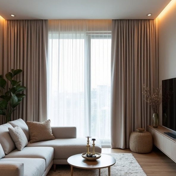 Hope Island Residential Curtain Cleaning Results
